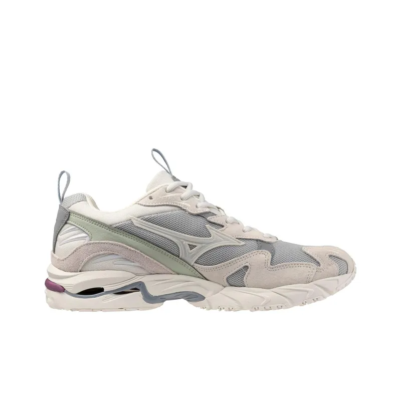 Mizuno Wave Rider 10 Anti Slip Wear Resistant Low Top Casual Running Shoes Men's Greige-1