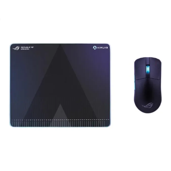 ROG Rubber Base ROG Shadow ACE AIMLAB Collaboration Edition Mouse Pads-2