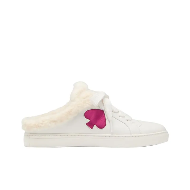 Kate Spade Wrap-toe Slippers Women's White-1
