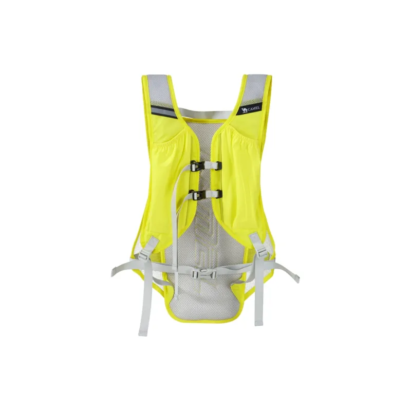 CAMEL Nylon Backpack Outdoor Bag Unisex Lemon/Sweet Orange-3