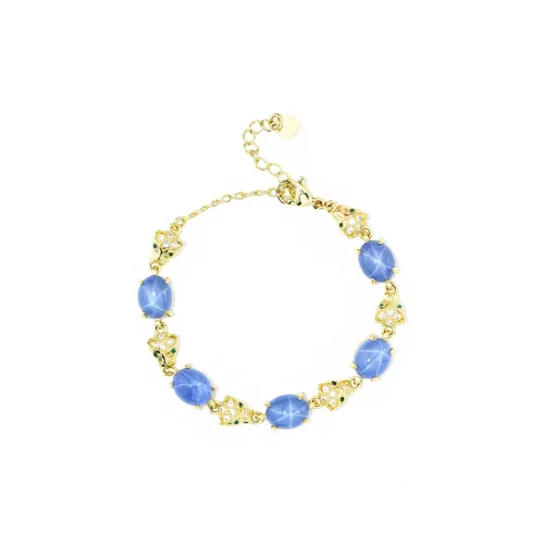 Queen Of Colored Stones Moissanite Bracelets Unisex
