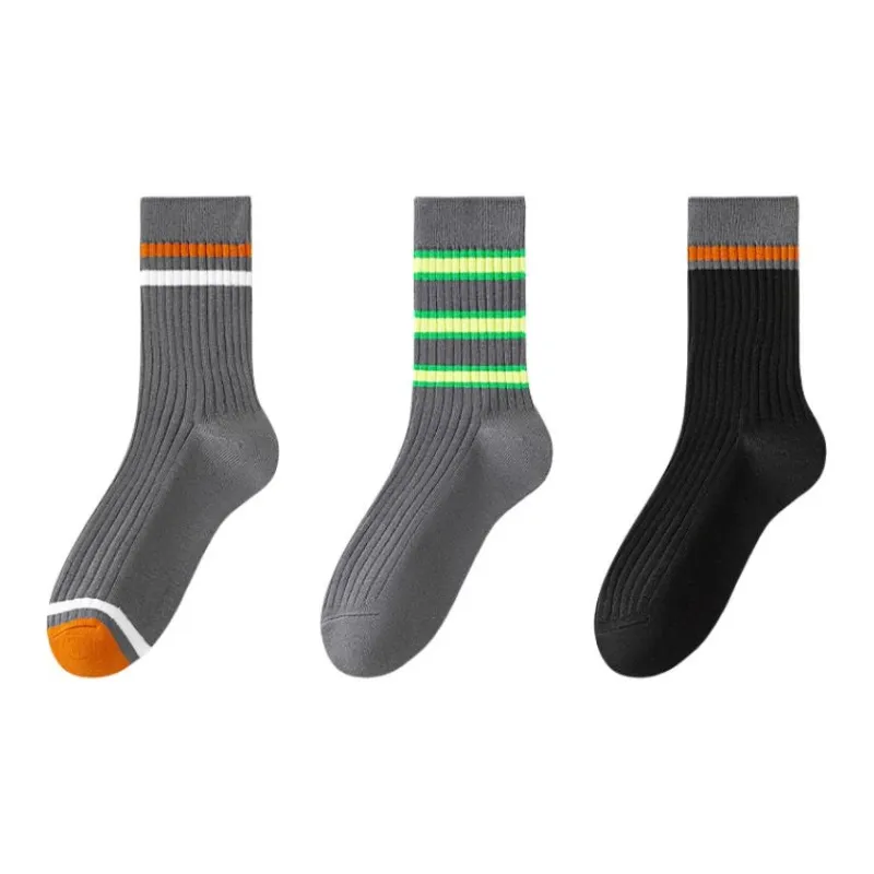 MIIOW Mid Calf Socks Men's Combo Set-10