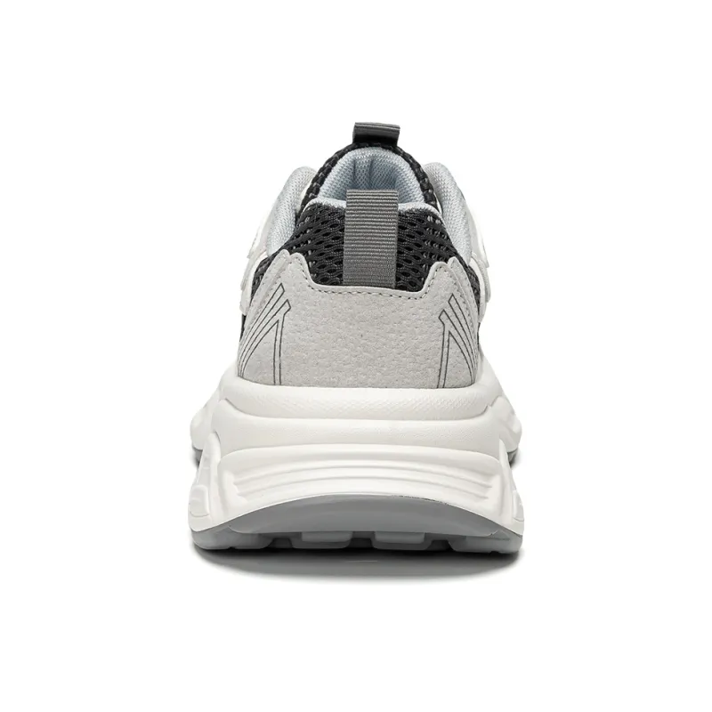 EXULL Q Low Top Chunky Sneakers Women's Black Gray Color-2