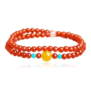 Fuxin Southern Red Agate Bracelets Women's