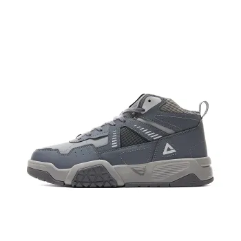 PEAK Skateboard Shoes Men Mid Top Glacier Gray Paloma Gray