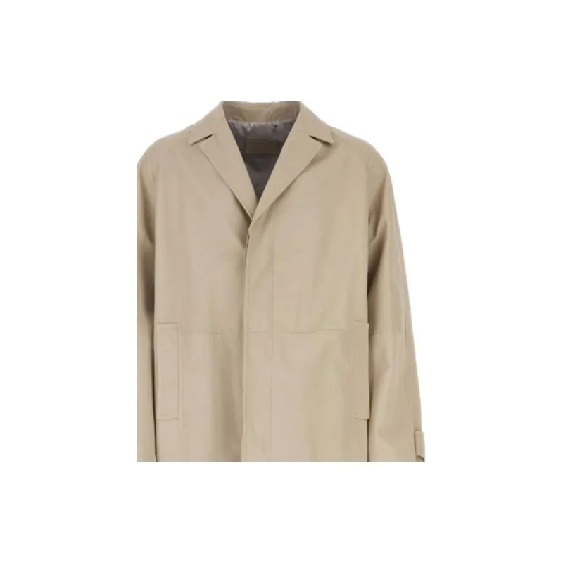 PRADA Knee Length Trench Coat-2