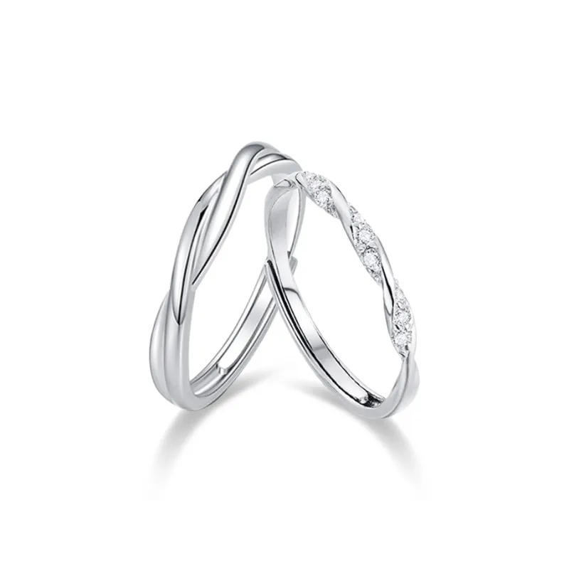 WANLIACC S999 Fine Silver Rings Unisex-4