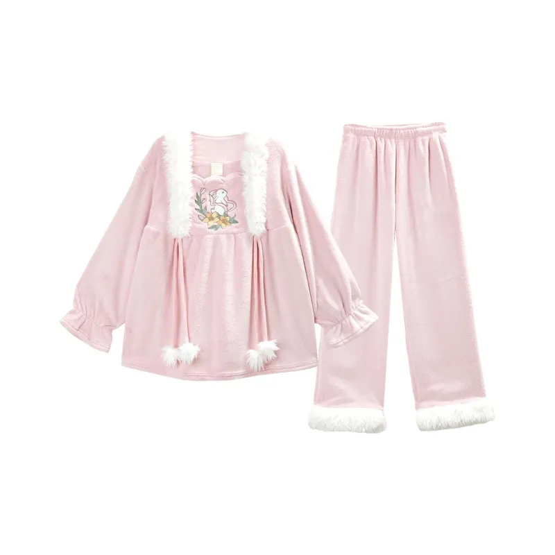 GUKOO Pajama Set Women's Heavenly Pink-0