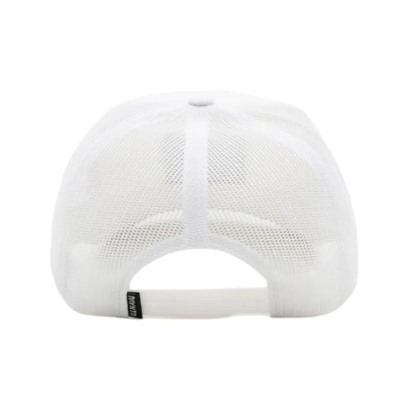 PAYNTR Cotton Polyester Elastin Baseball Caps Unisex White-2