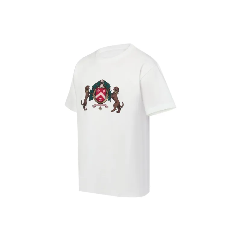 LOUIS VUITTON Embellished Cotton T Shirt-2