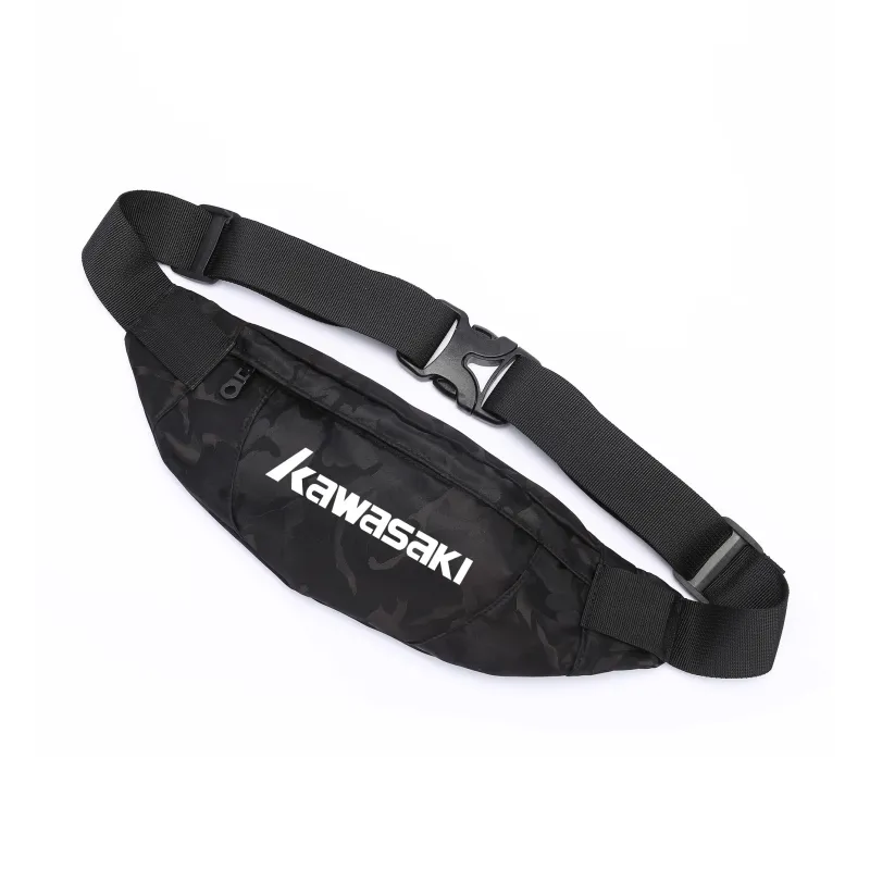 Kawasaki Polyamide Fanny Pack, Crossbody Bag, Sling Bag, Backpack Unisex Multicolor-26