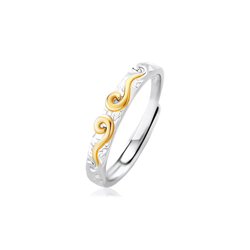 JOYDINNY S999 Fine Silver Rings Unisex-3