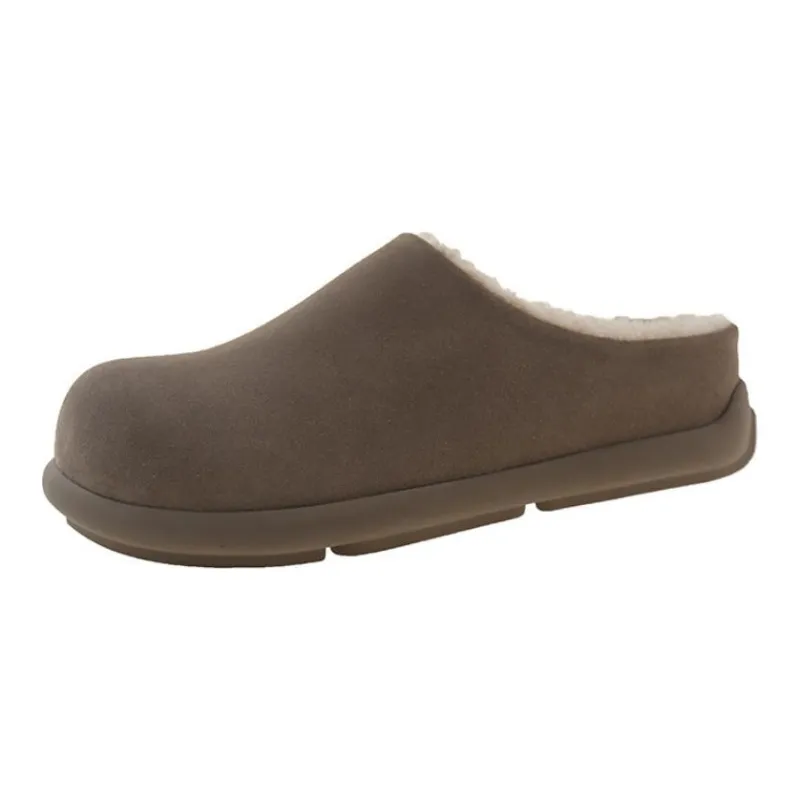 Qiao Anju Home Slippers Chestnut Antelope Brown-5