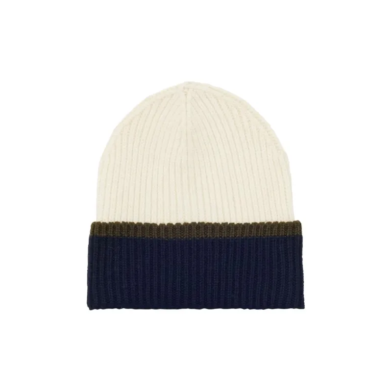 INES DE LA FRESSANGE Merino Wool Beanies Women's Blue-0