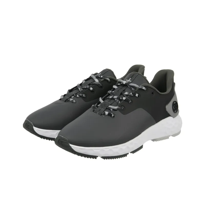 GFORE Anti Slip Wear Resistant Low Top Golf Shoes Men's Black Gray-2