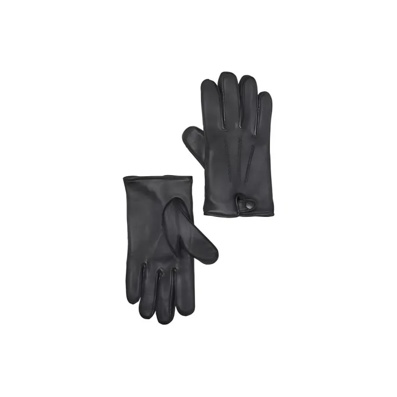 UGG Sheepskin Gloves Unisex Brown/Black-1