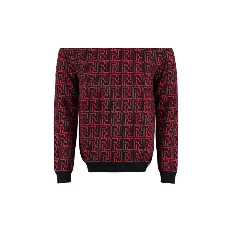 FENDI Sweaters Men Red-5