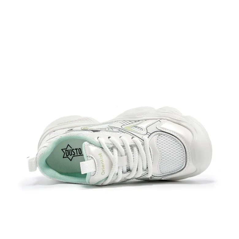 DUSTO Anti Slip Wear Resistant Low Top Chunky Sneakers Women's-3