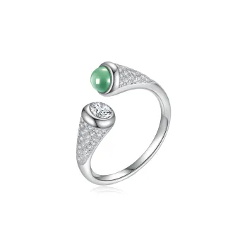YUANYUXIANG Ice Glutinous Jadeite Rings Women's