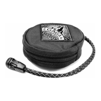 GAGA EQUIPMENT Canvas Key Pouch Mini Unisex Black