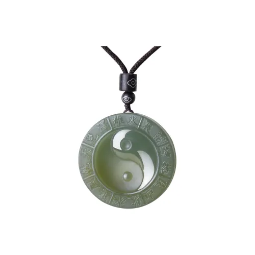 FENGFEIHUANG Pendants White Jade/Pale Greenish White Jade Men's