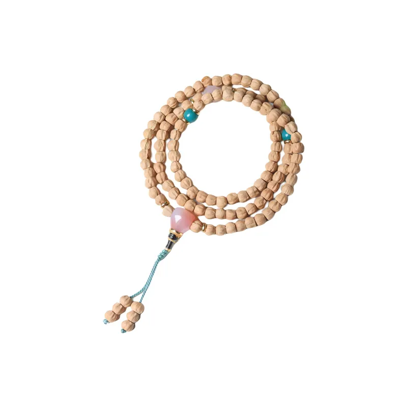 XIAOFENGCHAI Cacumen Platycladi Seeds Bracelets Unisex-0