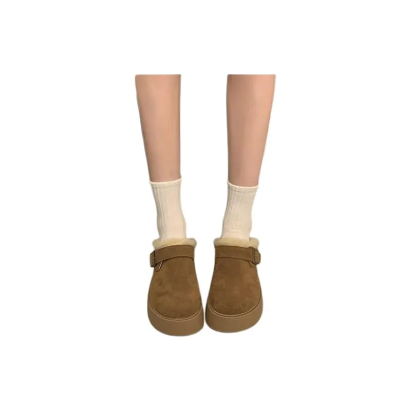 Qiao Anju Home Slippers Khaki, Light Brown-3