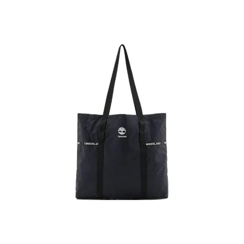 Timberland Nylon Shoulder Bag Tote Regular Unisex Black-0