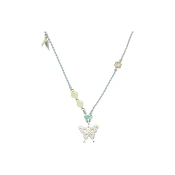 CHINA GOLD S925 Silver, Chalcedony Necklaces Women's