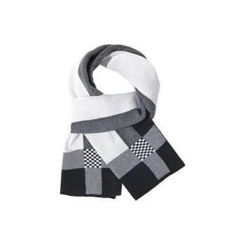 15 MINS Acrylic Knit Scarves Men's Multiple Colors