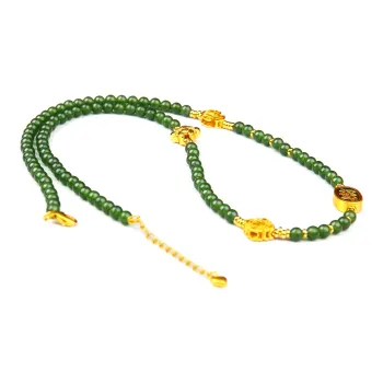 Moon Jewelry Chalcedony Necklaces Unisex