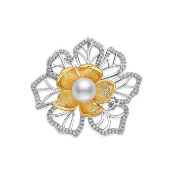ME LUXE Freshwater Pearl Brooches Women's