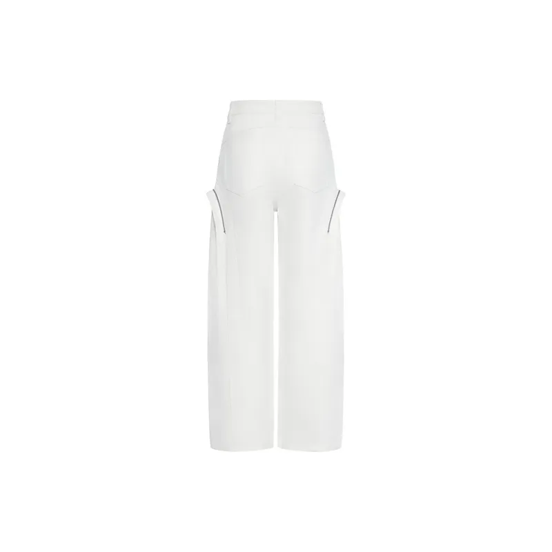 NUTH Casual Pants Women's White-1