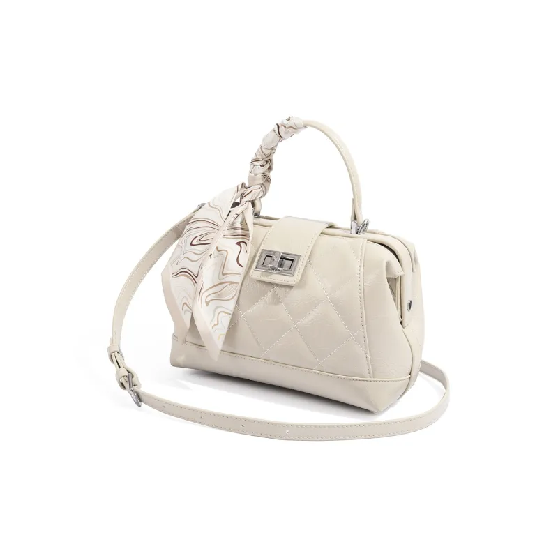 MISS GAIL Artificial Leather Shoulder Bag, Crossbody Bag, Handbag Regular Women's Black/White-9