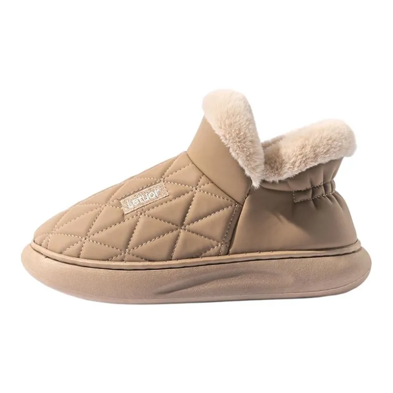Le Drag Home Slippers Light Gray/Light Coffee/Camel/Apricot/Brown-5