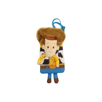 Disney Toy Story Series Polyester One Shoulder Crossbody Cell Phone Pouch Regular Unisex Brown & Blue