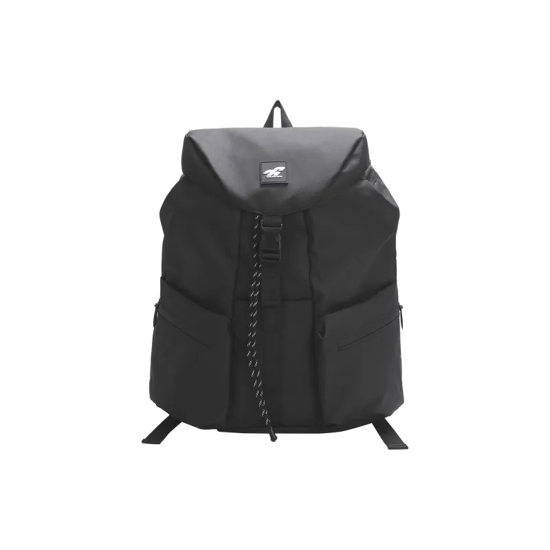 VAOPER Polyester Backpack Men's Black/Khaki-6