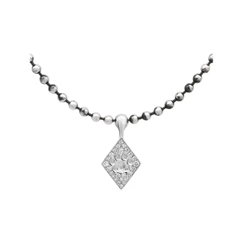 ICEWALD 925 Sterling Silver 18K Gold Plated Diamond Pendants Unisex Silver