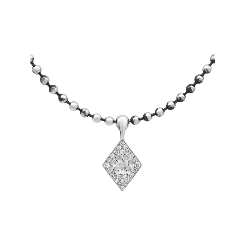 ICEWALD 925 Sterling Silver 18K Gold Plated Diamond Pendants Unisex Silver-0