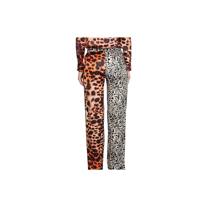 Roberto Cavalli Casual Pants Women's Multicolor-4