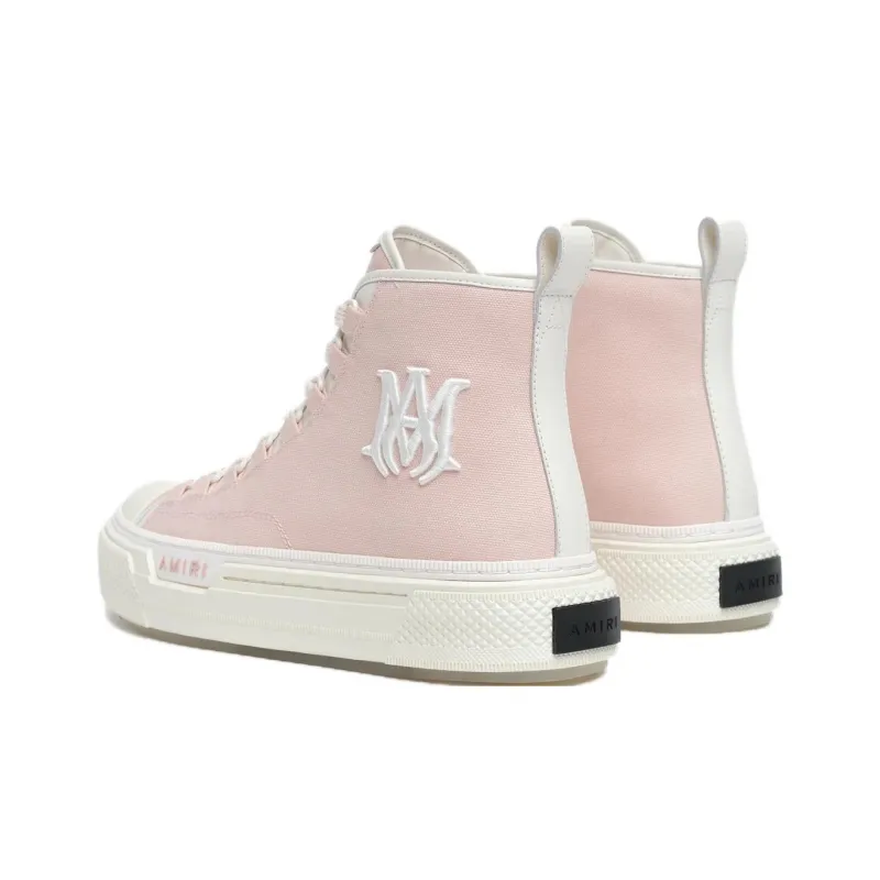 AMIRI Ma Court Hi High Top Skateboard Shoes Women's Pink-3