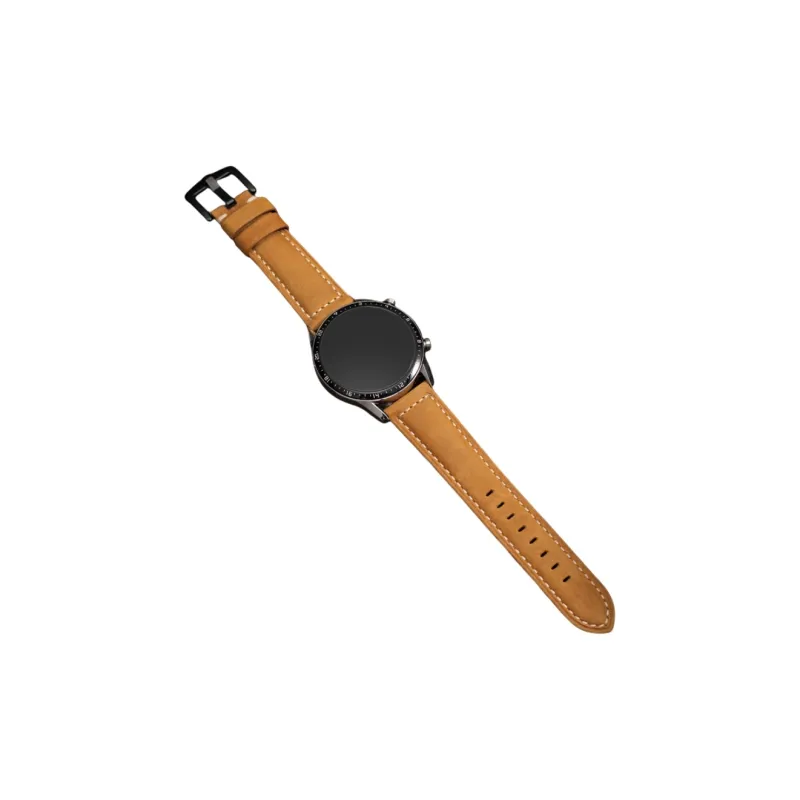 LOVINGCOOL Watch Band Huawei Compatibility Genuine Leather Material-4