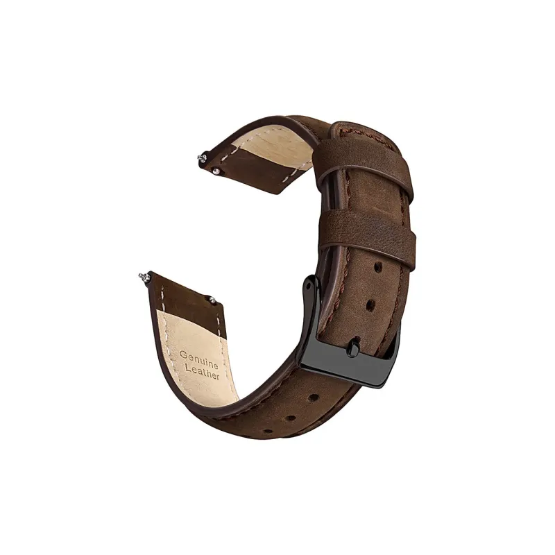 CHRROTA Huawei GT3/GT4/GT5 All Compatibility Watch Band 20/22MM Genuine Leather Material-3