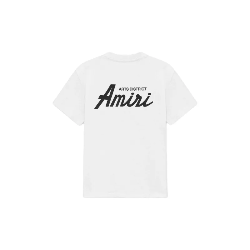 AMIRI Logo Printed Crewneck T Shirt-1