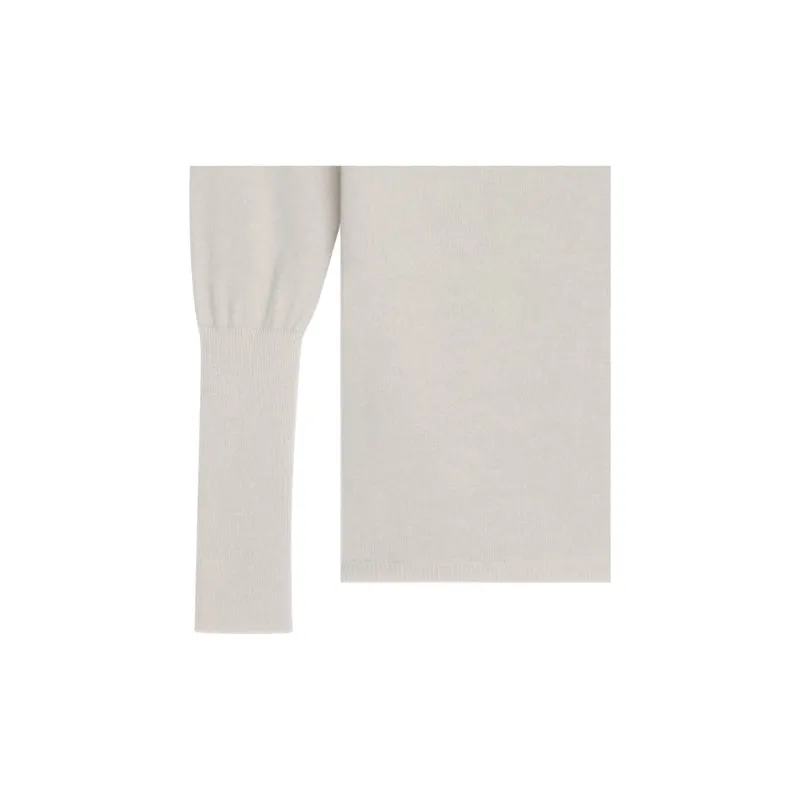 GIVENCHY Asymmetric Draped Sweater Women's Light Umber-4
