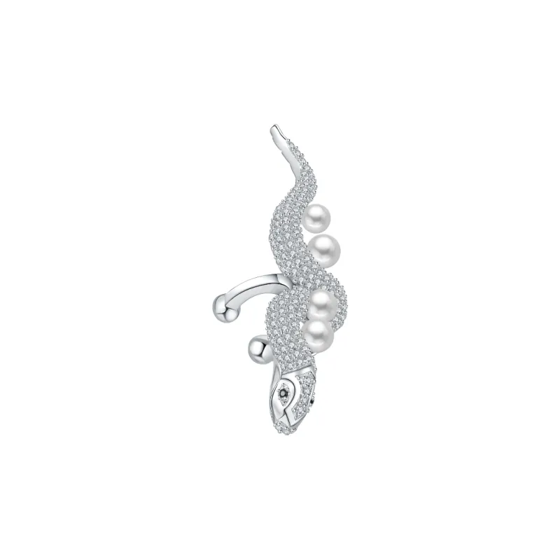 BABYBEI 925 Sterling Silver Clip On Earrings Women's-3