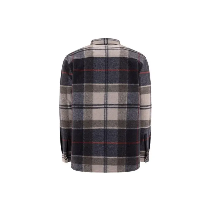 BARBOUR Checked Long Sleeved Overshirt-1