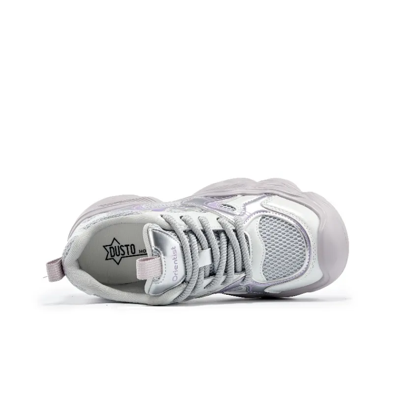 DUSTO Anti Slip Wear Resistant Low Top Chunky Sneakers Women's-8
