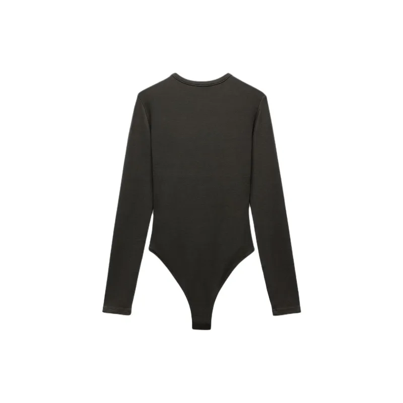 ZARA Bodysuits Women's Brown-1