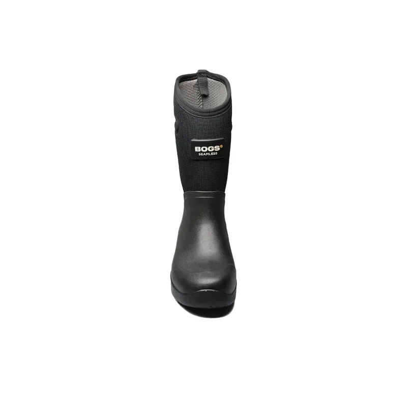BOGS Wear-Resistant Slip-Resistant Rain Boots Men's Black-2